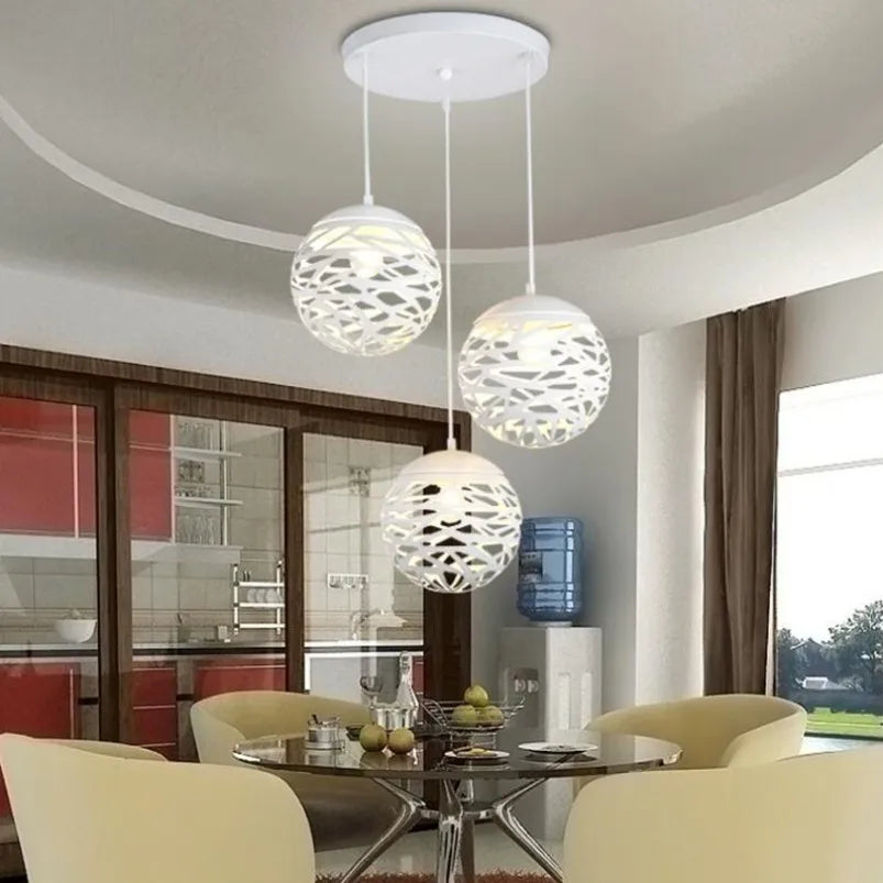Lámpara colgante Kelly™ Decorbites: Candelabro de bola vintage para decoración industrial del hogar