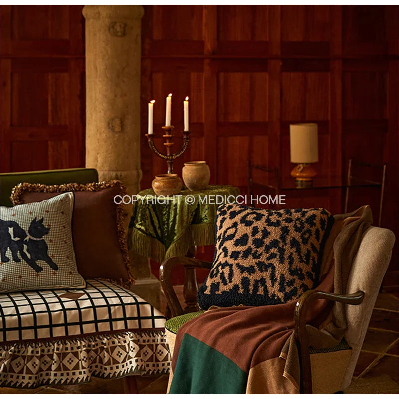 DecorBites™ Luxe Greyhound Decorative Pillow Cover - Elegant Home Accent