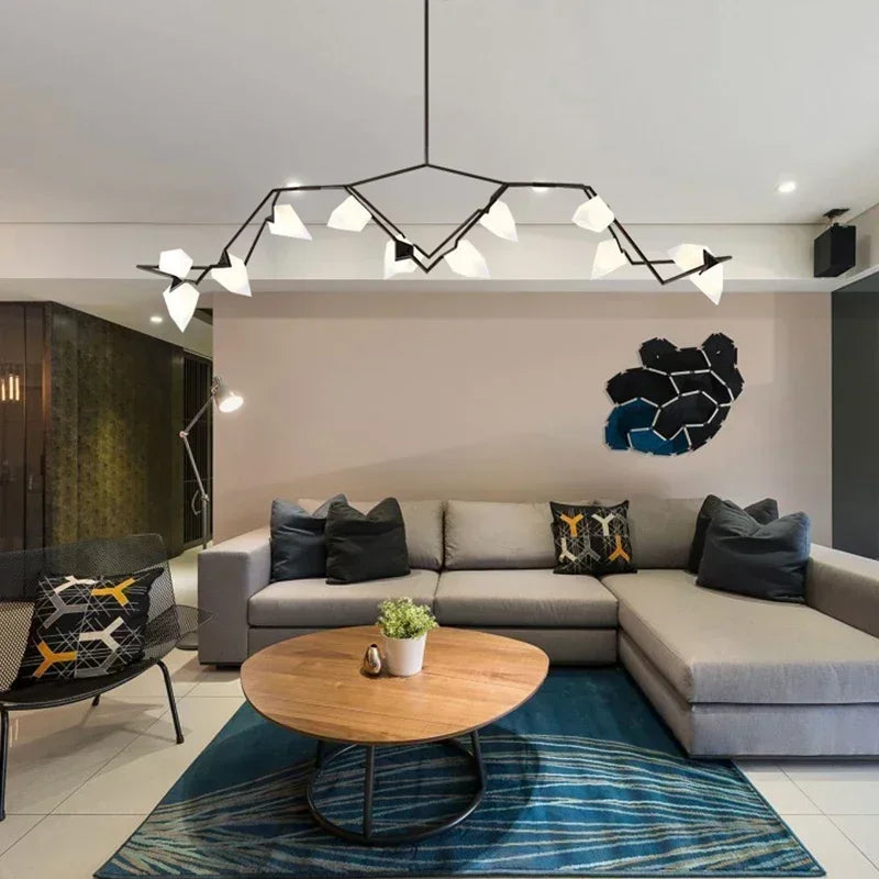 DecorBites™ Gold Chandeliers: Luxurious Lighting for Indoor Living Space & Restaurant Decoration