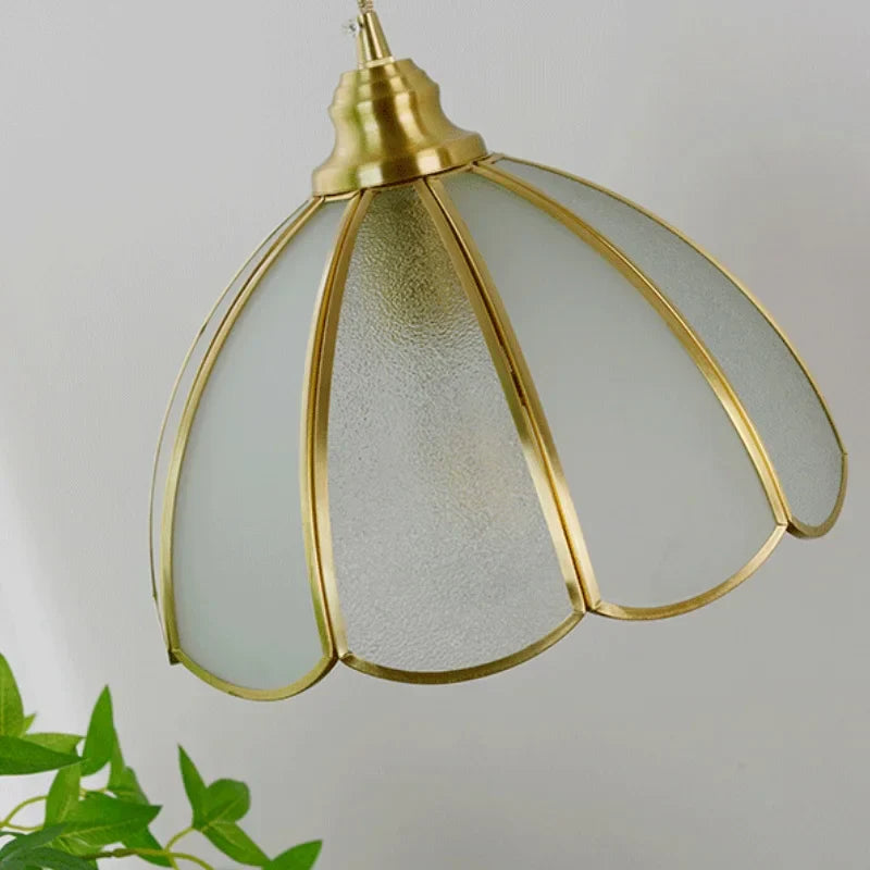 Decorbites™ Glas LED Pendelleuchte Küchen Loft Vintage Kupfer Hänge Lampe