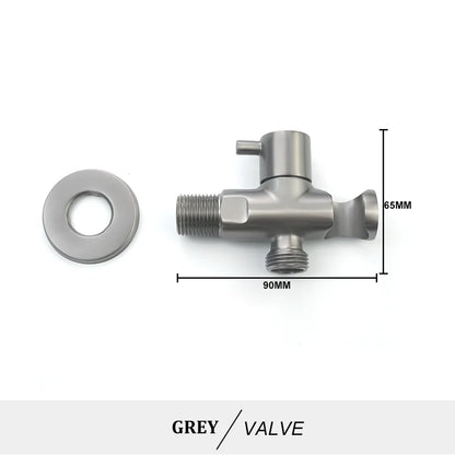 DecorBites™ Brass Bidet Spray Kit with Portable Valve for Bathroom Anus Shower