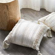 Cotton Tassel Sofa Pillowcase