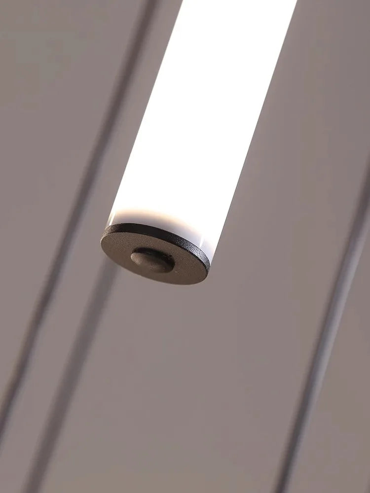 Lámparas colgantes acrílicas para escaleras, ideales para la decoración de villas modernas - Lámpara de araña LED DecorBites™ para lofts dúplex