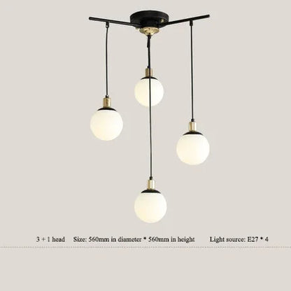 ثريا DecorBites™ المصنوعة من جزيئات كرات الزجاج الفني لغرفة المعيشة، وغرفة الأطفال، وغرفة الدراسة، وديكور المنزل