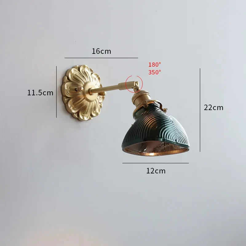 DecorBites™ Ceramic Ball LED Wall Lights: Copper Nordic Modern Wandlamp Murale