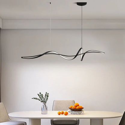 Modern Minimalist Aluminum LED Pendant Light