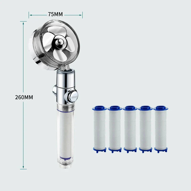 DecorBites™ High Pressure Shower Filter Head with Gumrukfree Technology