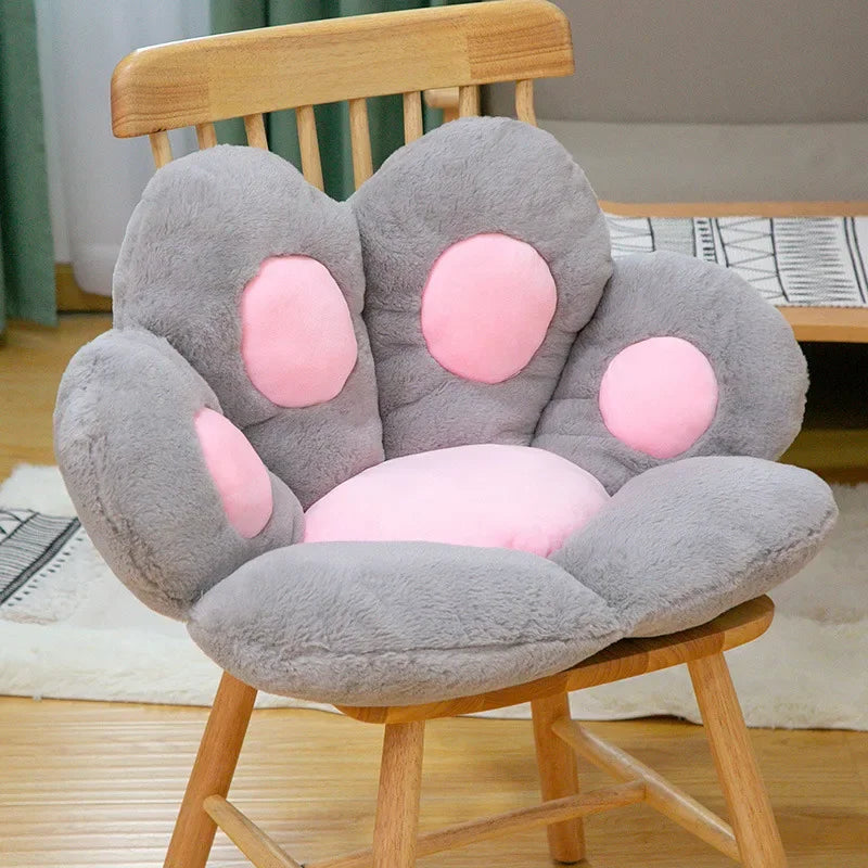 Decobites Cat Paw Chair Cushion: Soft, Cute & Comfortable Sofa Decor Mat