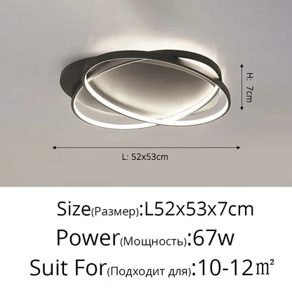 DecorBites™ Dimmable Ceiling Chandeliers for Living Bedroom Dining Room Lighting