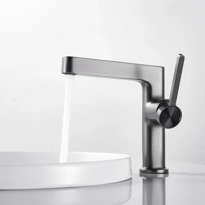 DecorBites™ Basin Faucet: Gold, Black, Chrome Bathroom Tap for Washbasin with Hot Cold Water