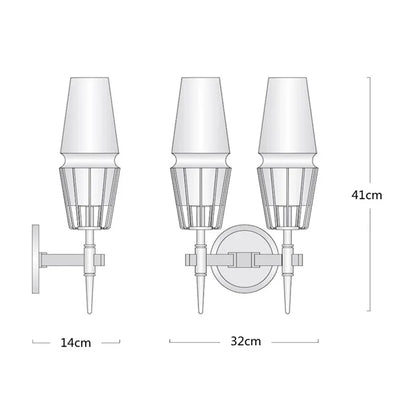 DecorBites™ Gold Lustre Glass Chandelier: Modern Luxury Pendant for Living, Dining, Bedroom