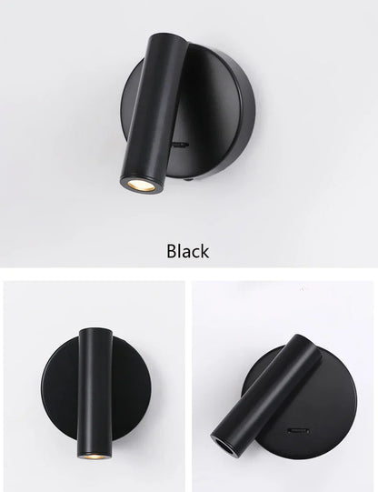 DecorBites™ Bedroom Wall Lamp Surface Spotlight Indoor Reading Sconce Lights