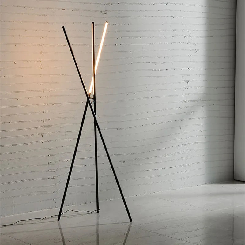 DecorBites™ Knox Tripod Floor Lamp: Nordic Design for Home, Bedroom, Living Room & Salon