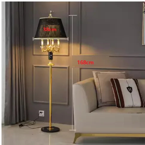 DecorBites™ Crystal Black Table Lamp - Modern Luxury Bedroom Decor