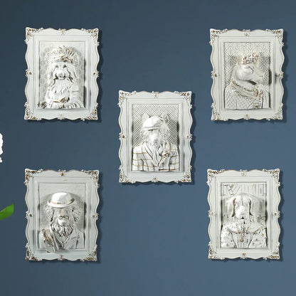 DecorBites™ Earl Cat Resin Pendant Wall Decoration Frame for a Whimsical Touch.