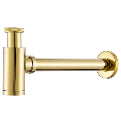 DecorBites™ Brass Air Isolation Deodorant Basin Drain Pipe - Anti-Spill Water Drain