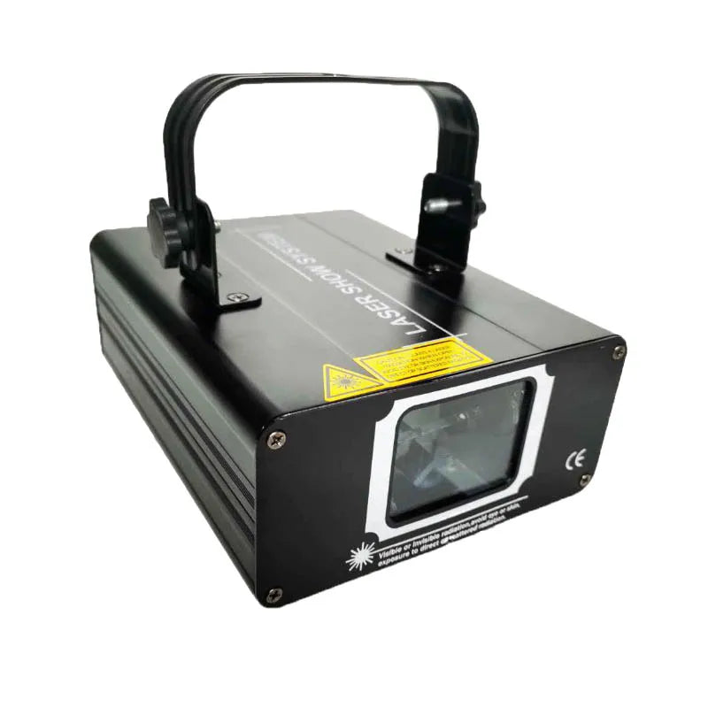 DecorBites™ Laser Music Control Projector: DJ Disco Party Karaoke Spotlight