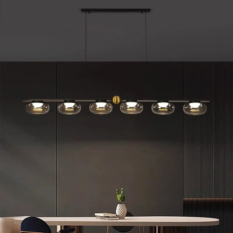 Bronze Globe Pendant Light