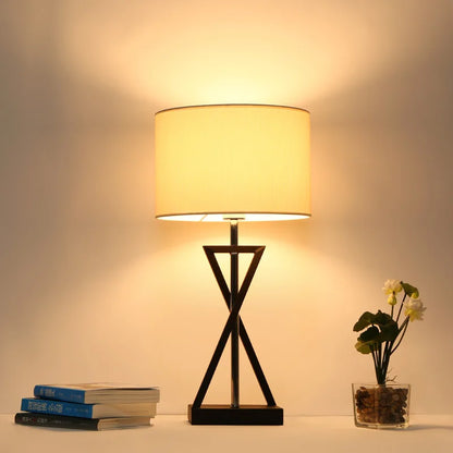 DecorBites™ Iron Table Lamp: Nordic Style for Living Room, Bedroom, Hotel Decor