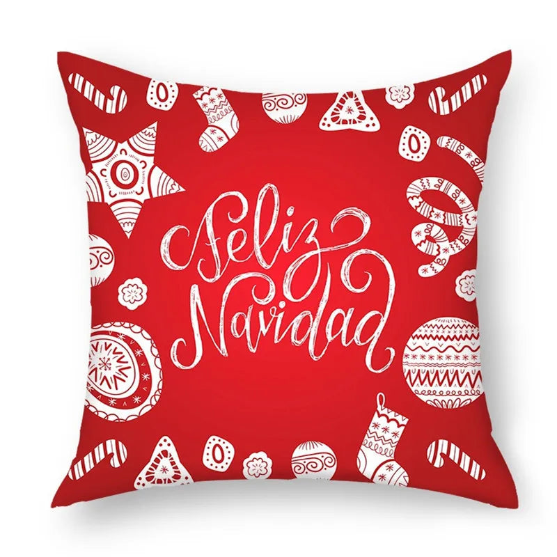 DecorBites™ Christmas Nordic Sofa Pillowcase Living Room Office Decorations
