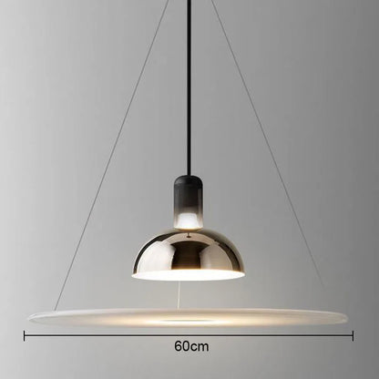 DecorBites™ Flying Saucer Chandelier: Luxury LED Indoor Pendant Lighting for Restaurant, Bar, Bedroom.