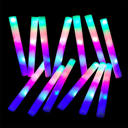 DecorBites™ LED Foam Stick Baton Party Holiday Xmas Wedding DJ Concert Event Light