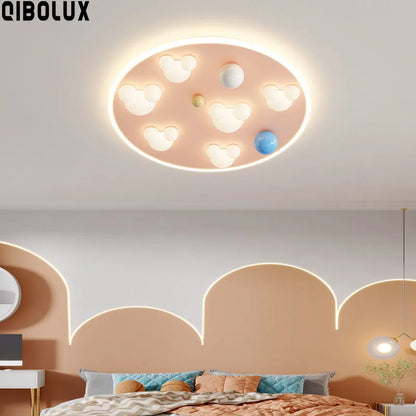 DecorBites™ Cloud Shape Ceiling Lights Pink Blue 50CM - Indoor Decorative Ceiling Lamps