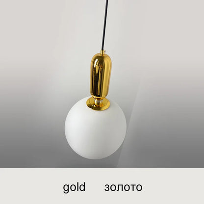 Lámpara de araña LED con bola de cristal DecorBites™ para espacios de vida modernos