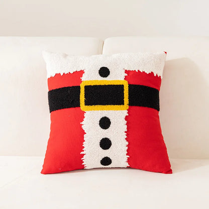 DecorBites™ Embroidered Christmas Pillow Cases for Festive Decor