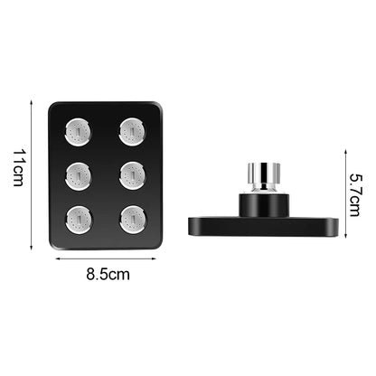 DecorBites™ High Pressure Rainshower Shower Head for Magic Water Flow in Bathroom