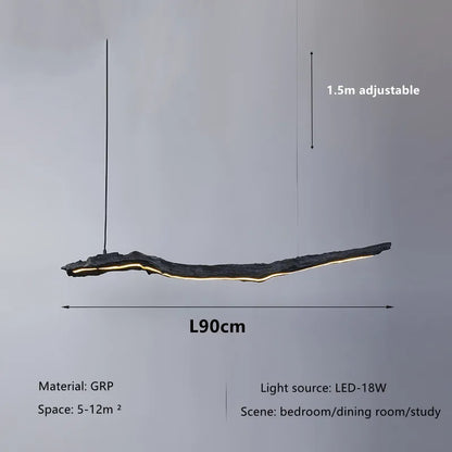 DecorBites™ LED Strip Lights: Nordic Personality Hanging Lamps for Home, Office, and Cafe