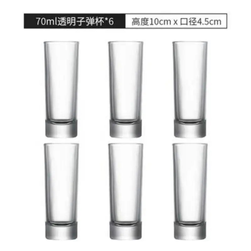 DecorBites™ High Spirits White Wine Glass Set of 6