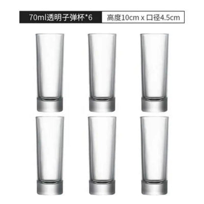 DecorBites™ High Spirits White Wine Glass Set of 6