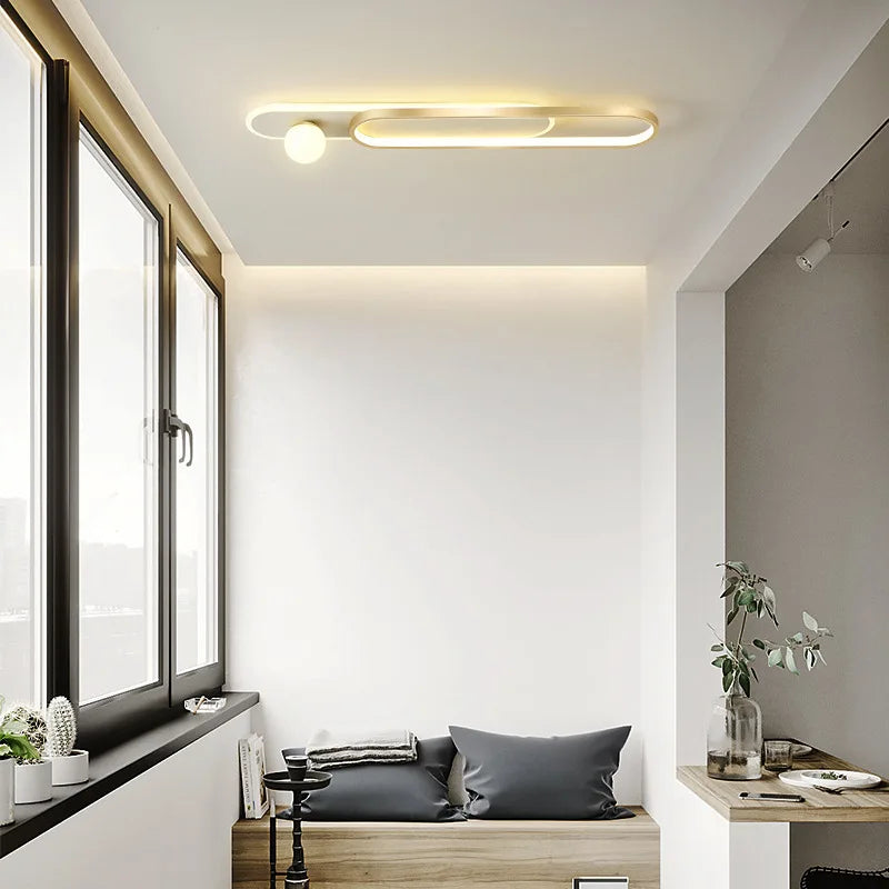 Decorbites™ Lámpara de pasillo LED para iluminación interior del hogar, dormitorio, porche y pasillo decorativo