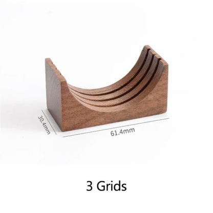 Decorbites™ Espressofilter-Siebhalter Holzständer für Portafilter-Puck-Siebe