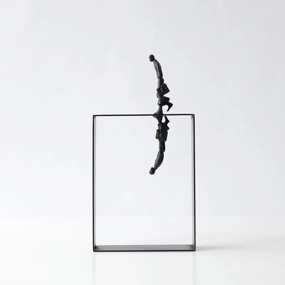 ديكوربايتس™ - تمثال تجريدي من الراتنج - ديكور منزلي