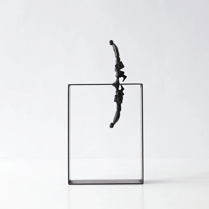 ديكوربايتس™ - تمثال تجريدي من الراتنج - ديكور منزلي