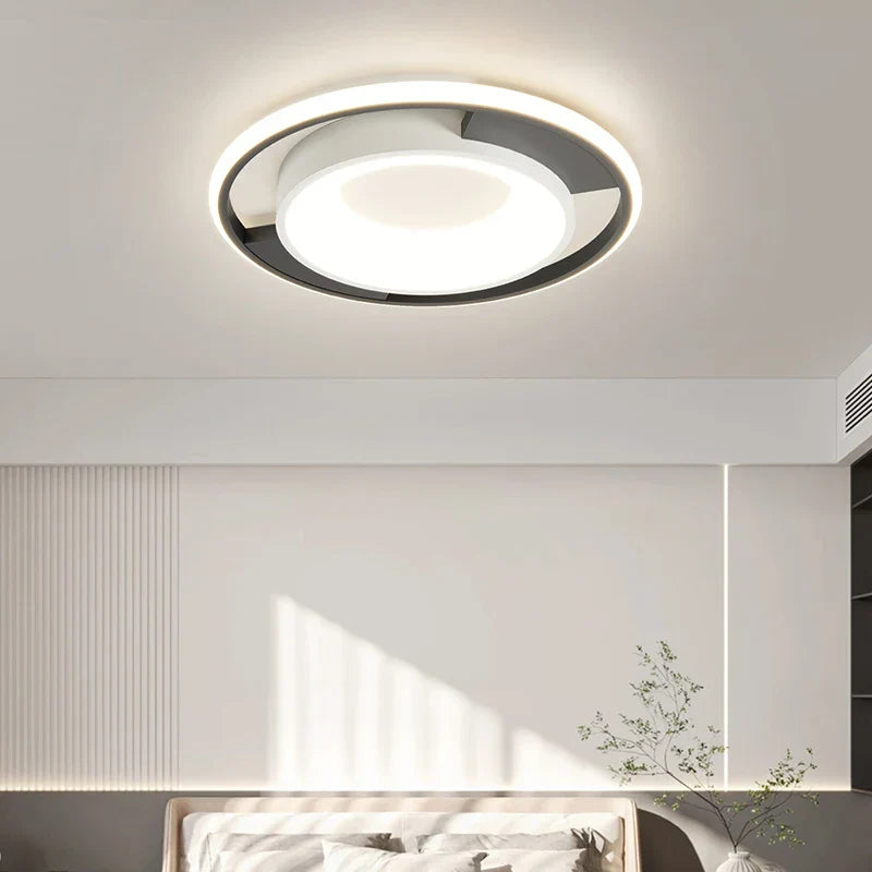 DecorBites™ LED Chandelier: Simple Modern Ceiling Lamps with Remote for Home, Bedroom, and Balcony