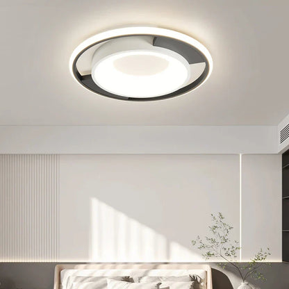 DecorBites™ LED Chandelier: Simple Modern Ceiling Lamps with Remote for Home, Bedroom, and Balcony