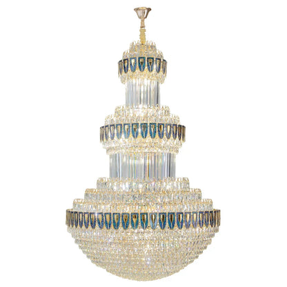 DecorBites™ Crystal Chandelier: Luxury Lighting for Villa, Hotel, Office & Exhibitions