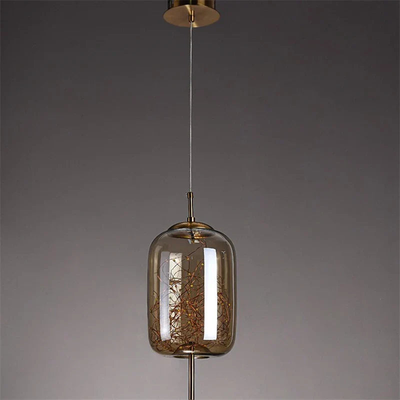 DecorBites™ LED Starry Sky Pendant Lights Luxury Living Room Lamps