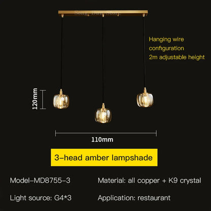 DecorBites™ Elegant Rotating Staircase Pendant Lamp with Double Hollow Design