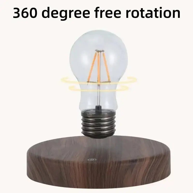 DecorBites™ Magnetic Levitation Lamp Creativity Floating Glass LED Bulb Home Office Desk Decoration Birthday Gift Table