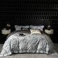 Decobites Luxury Jacquard Egyptian Cotton Bedding Set