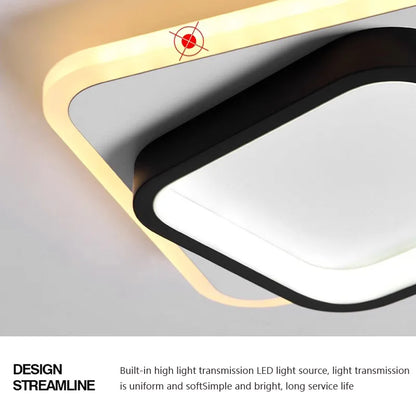 DecorBites™ LED Ceiling Light: Modern Surface Mount for Bedroom, Living Room, Hallway