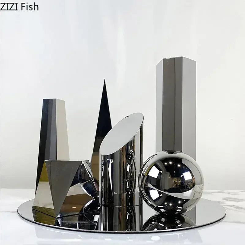 ديكور بايتس™ - عمل فني هندسي من الكريستال متعدد السطوح - ديكور مكتبي - ديكور منزلي حديث