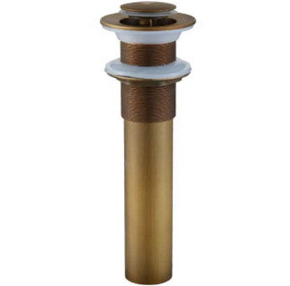 مصفاة حوض من النحاس العتيق من DecorBites™ - ملحق حمام