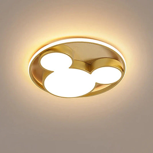 DecorBites™ 34W LED Mickey Mouse Ceiling Light for Children's Bedroom and Living Room