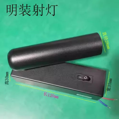 مصباح حائط LED قابل للتعديل بجانب السرير من DecorBites™ لغرف الضيوف في الفنادق الحديثة