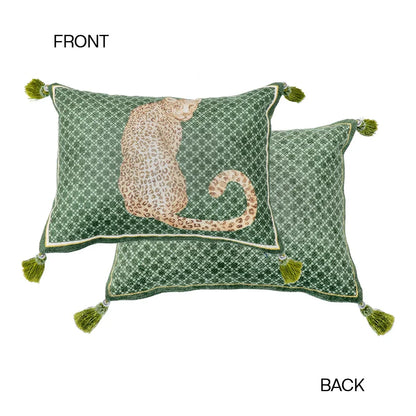 DecorBites™ Leopard Decorative Cushion Cover: Luxury Indoor Outdoor Accent Pillow Case